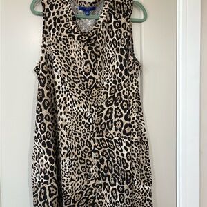 Apt. 9 Leopard Print Sleeveless Dress BLACK FRIDAY SALE 🖤